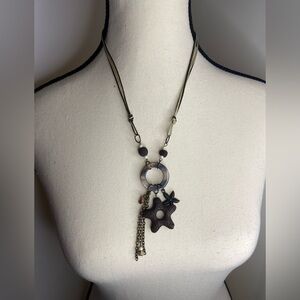2 for 30$ vintage original Adjustable pendant with‎ charms pendant sea star Y2K